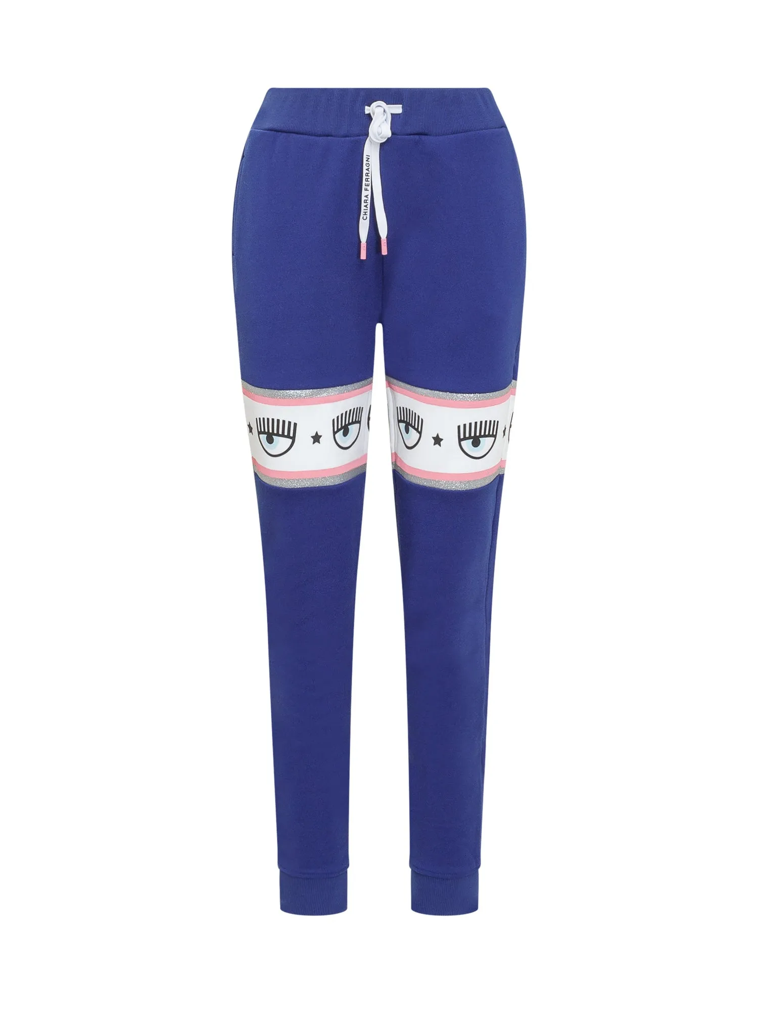 Chiara Ferragni Logo Tape Track Pants