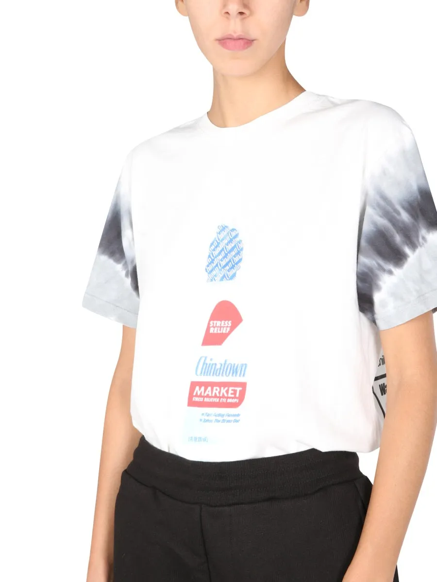 Chinatown Market Eye Drop Tie-Dye T-Shirt