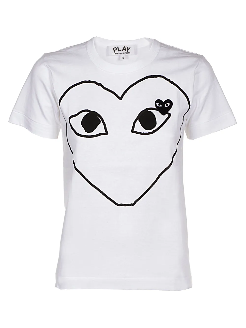 Comme des Garons Play Heart Printed T-Shirt