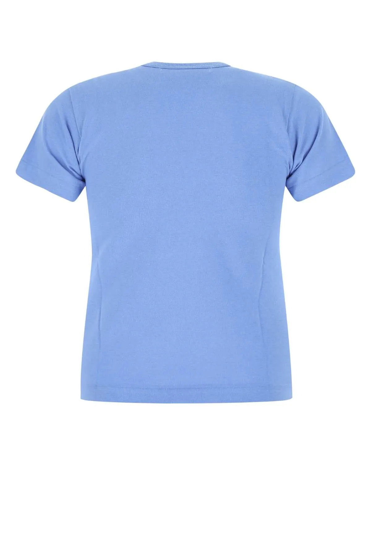 Comme des Garons Play Logo Embroidered Crewneck T-Shirt