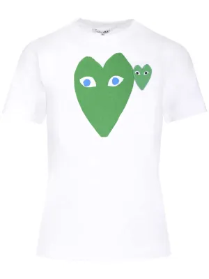 Comme des Garons Play Logo Printed T-Shirt