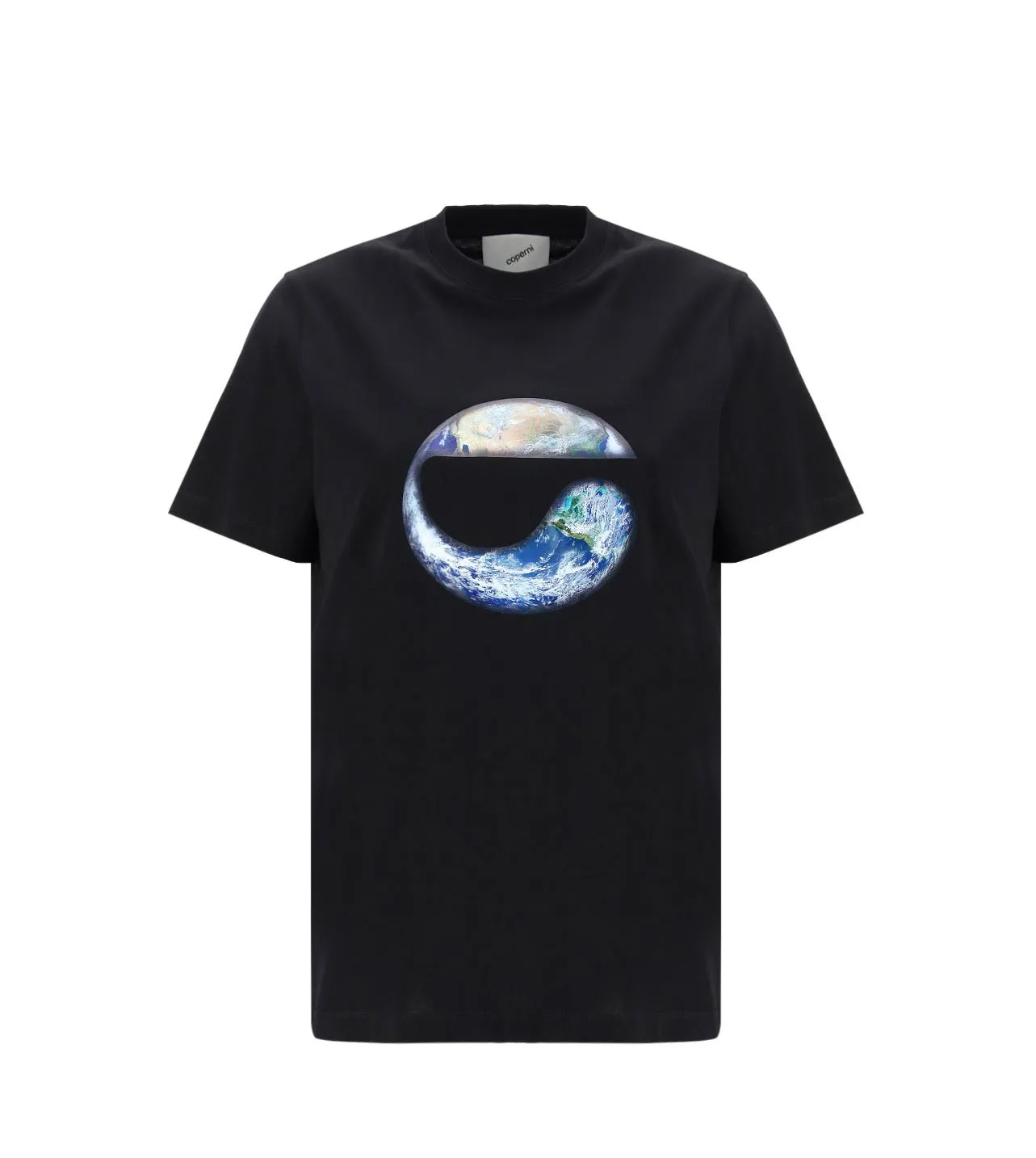 Coperni Graphic Printed Crewneck T-Shirt