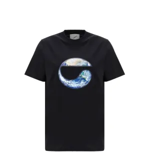 Coperni Graphic Printed Crewneck T-Shirt