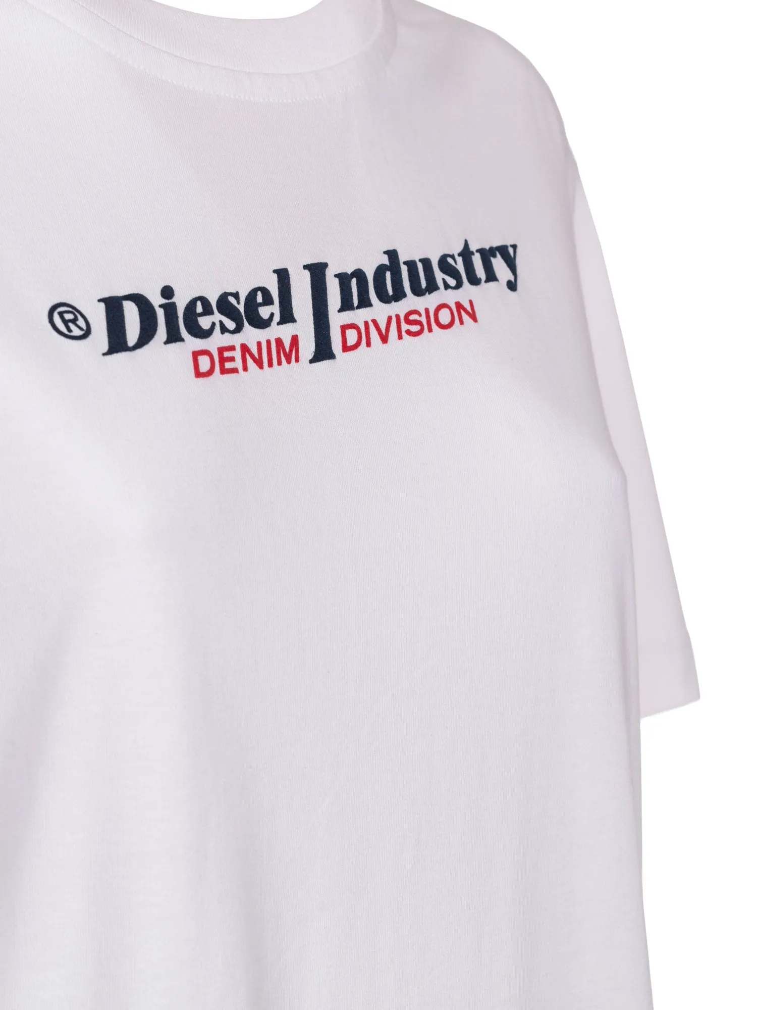Diesel Logo-Printed Crewneck T-Shirt Dress