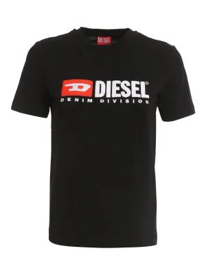 Diesel Logo Printed Crewneck T-Shirt