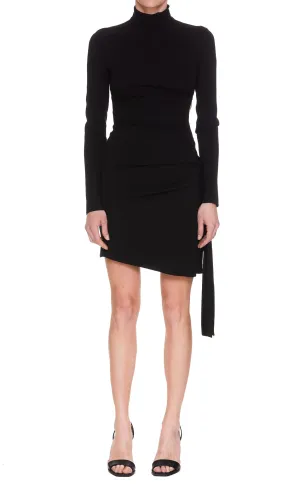 Dolce & Gabbana Cut-Out Knot Detailed Mini Dress