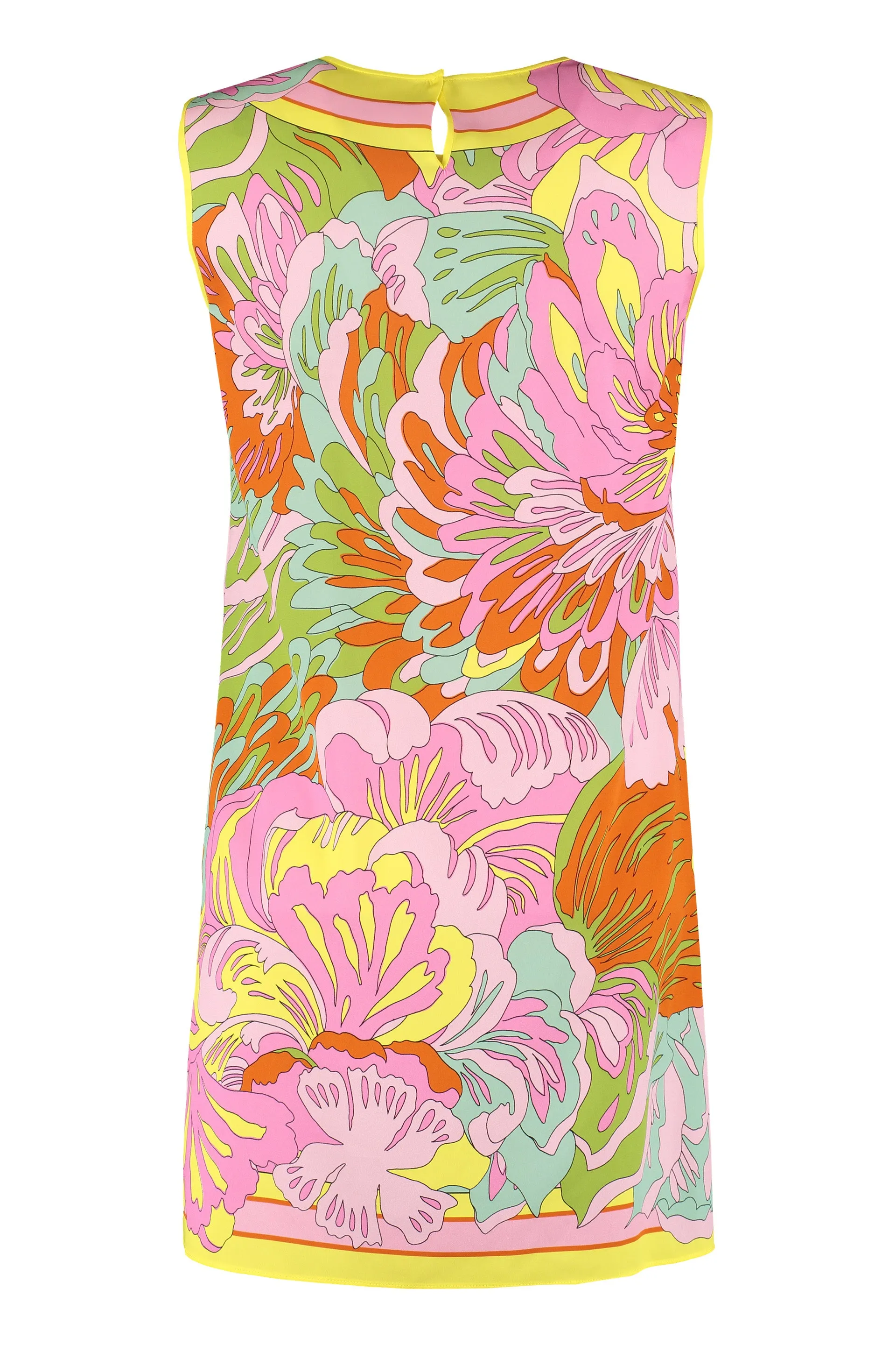 Dolce & Gabbana Floral Printed Sleeveless Top