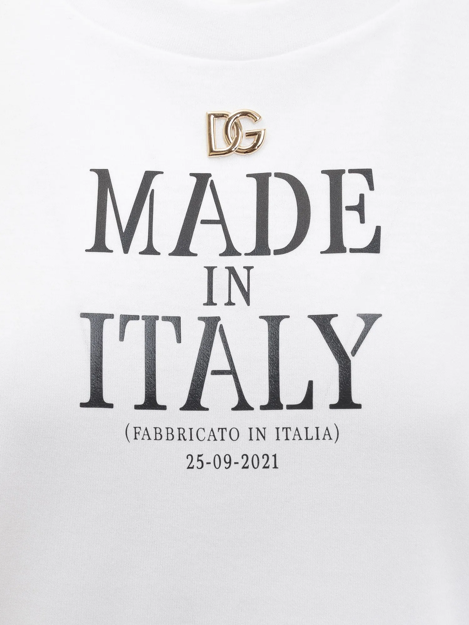 Dolce & Gabbana Made In Italy Printed T-Shirt