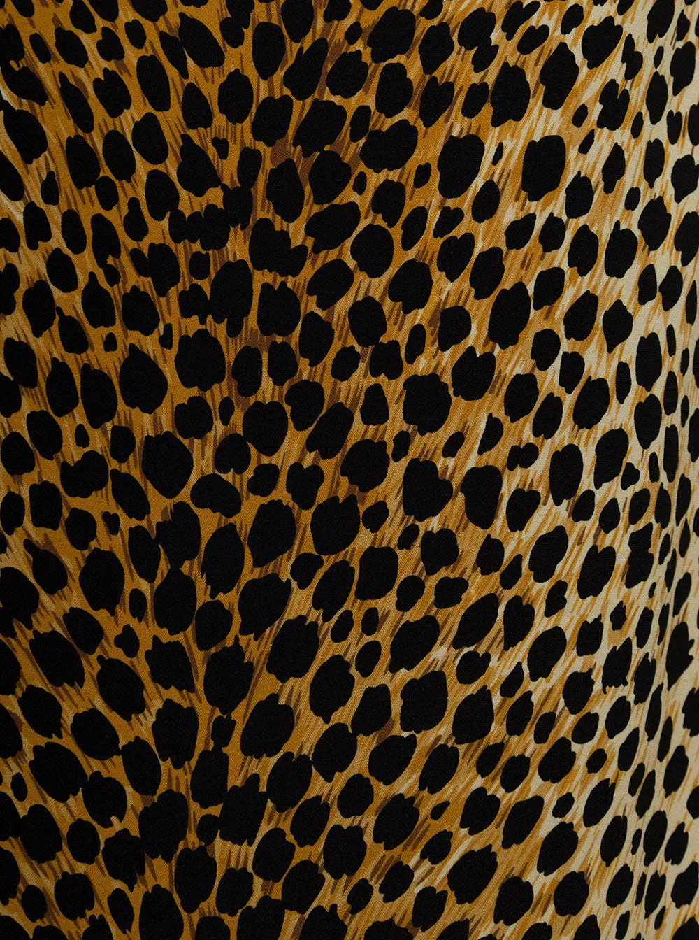 Dolce & Gabbana Ocelot Printed Charmeuse Mini Dress