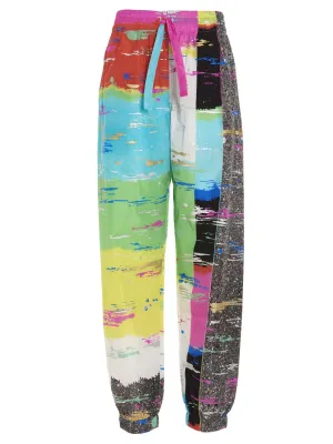 Dolce & Gabbana Panelled Printed Jogging Pants