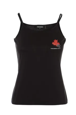 Dsquared 2 Logo Print Vest Top