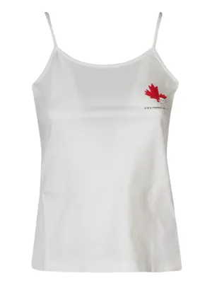 Dsquared 2 Logo Print Vest Top