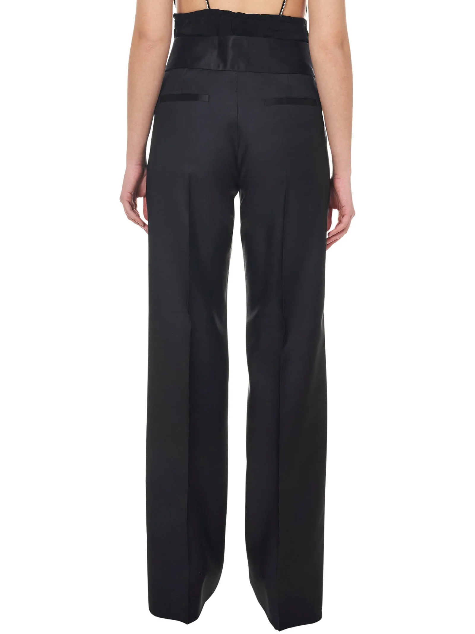 Dsquared2 High-Waisted Wide-Leg Pants