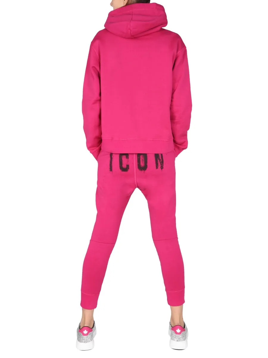 Dsquared2 Icon Logo Printed Track Pants