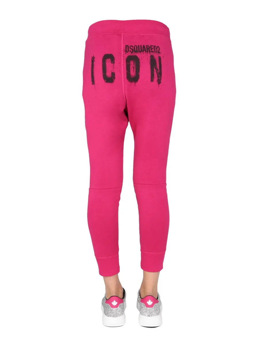 Dsquared2 Icon Logo Printed Track Pants