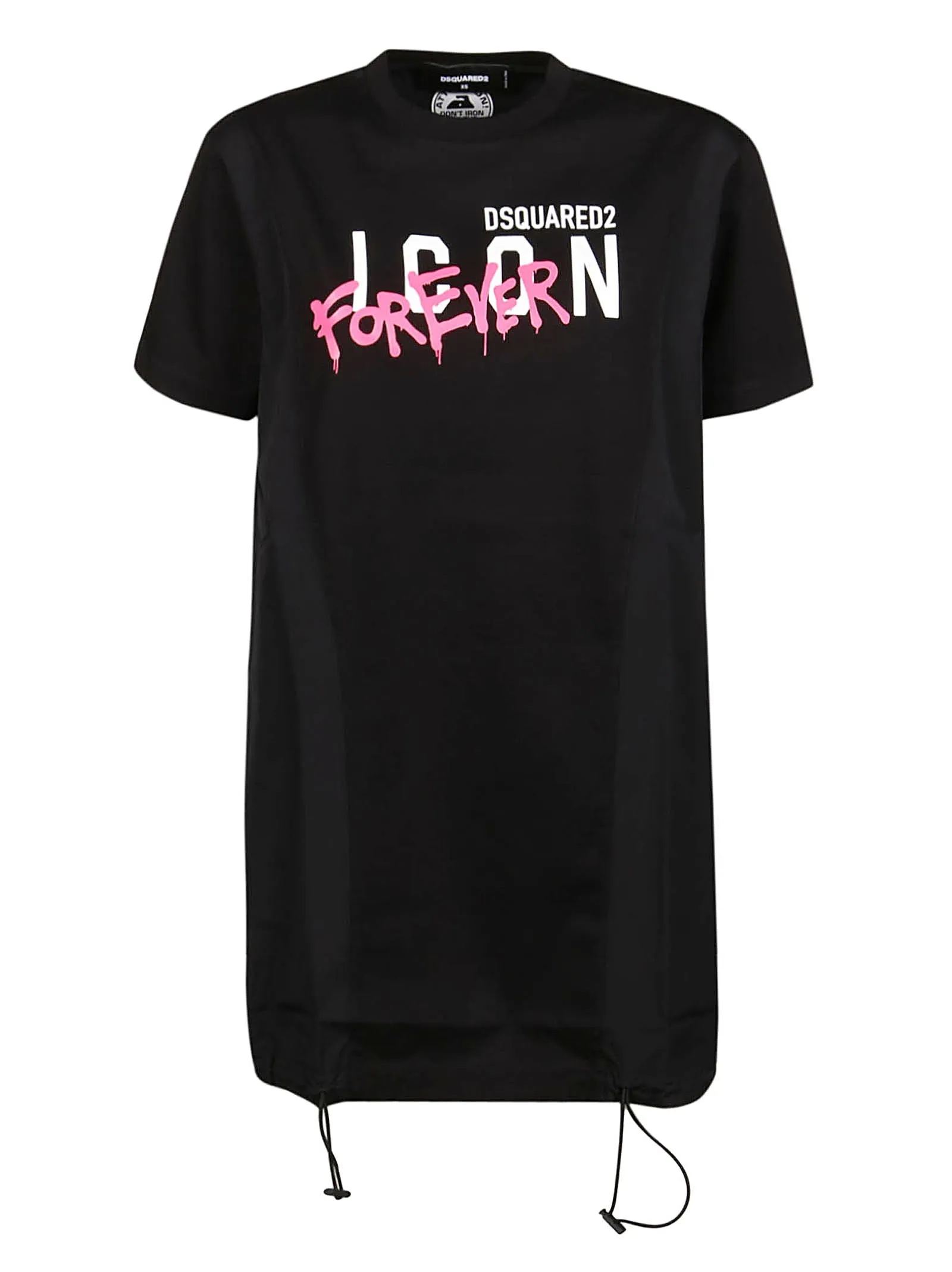 Dsquared2 Logo Printed Crewneck T-Shirt Dress
