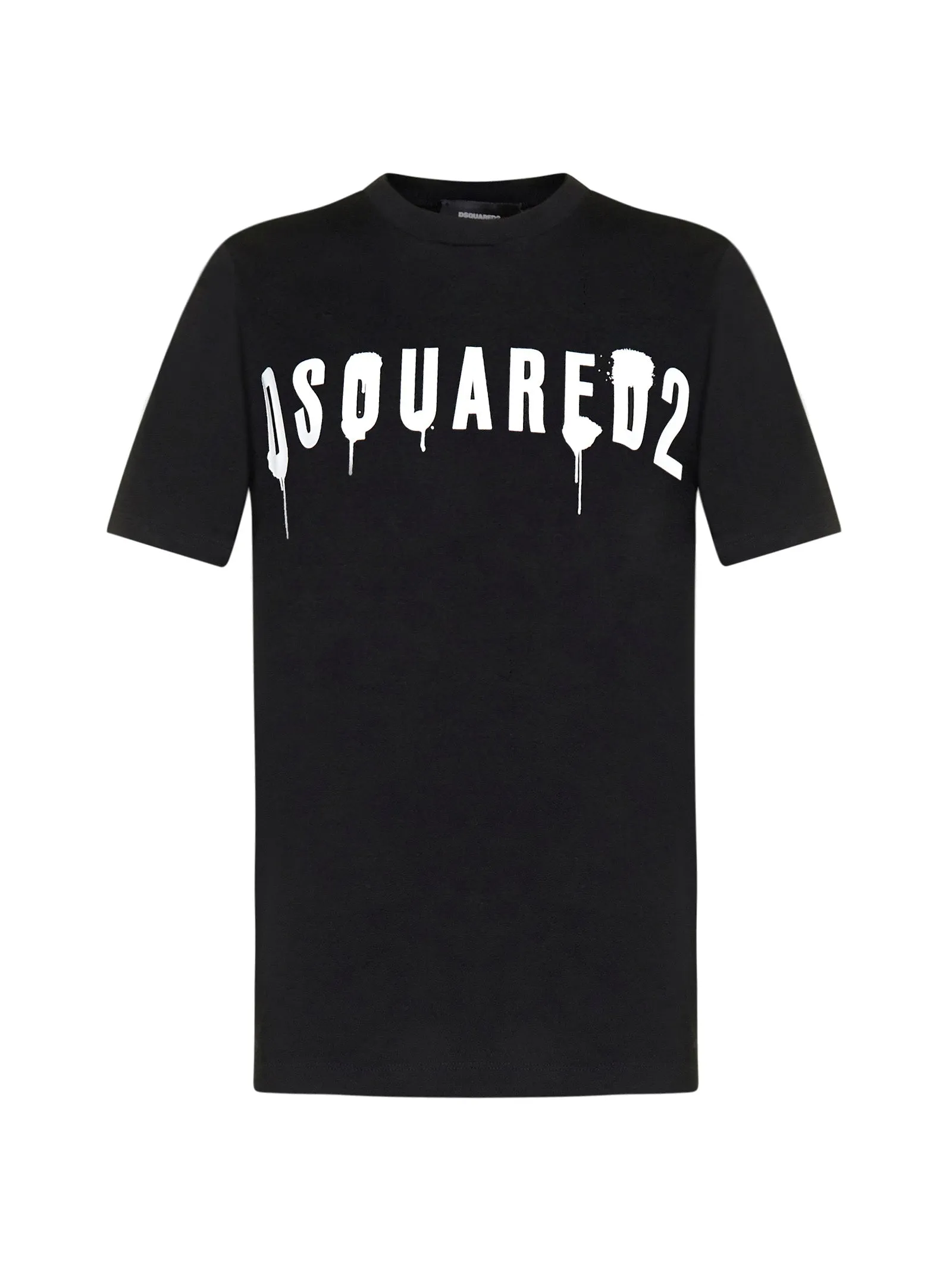 Dsquared2 Logo Spray Print T-Shirt