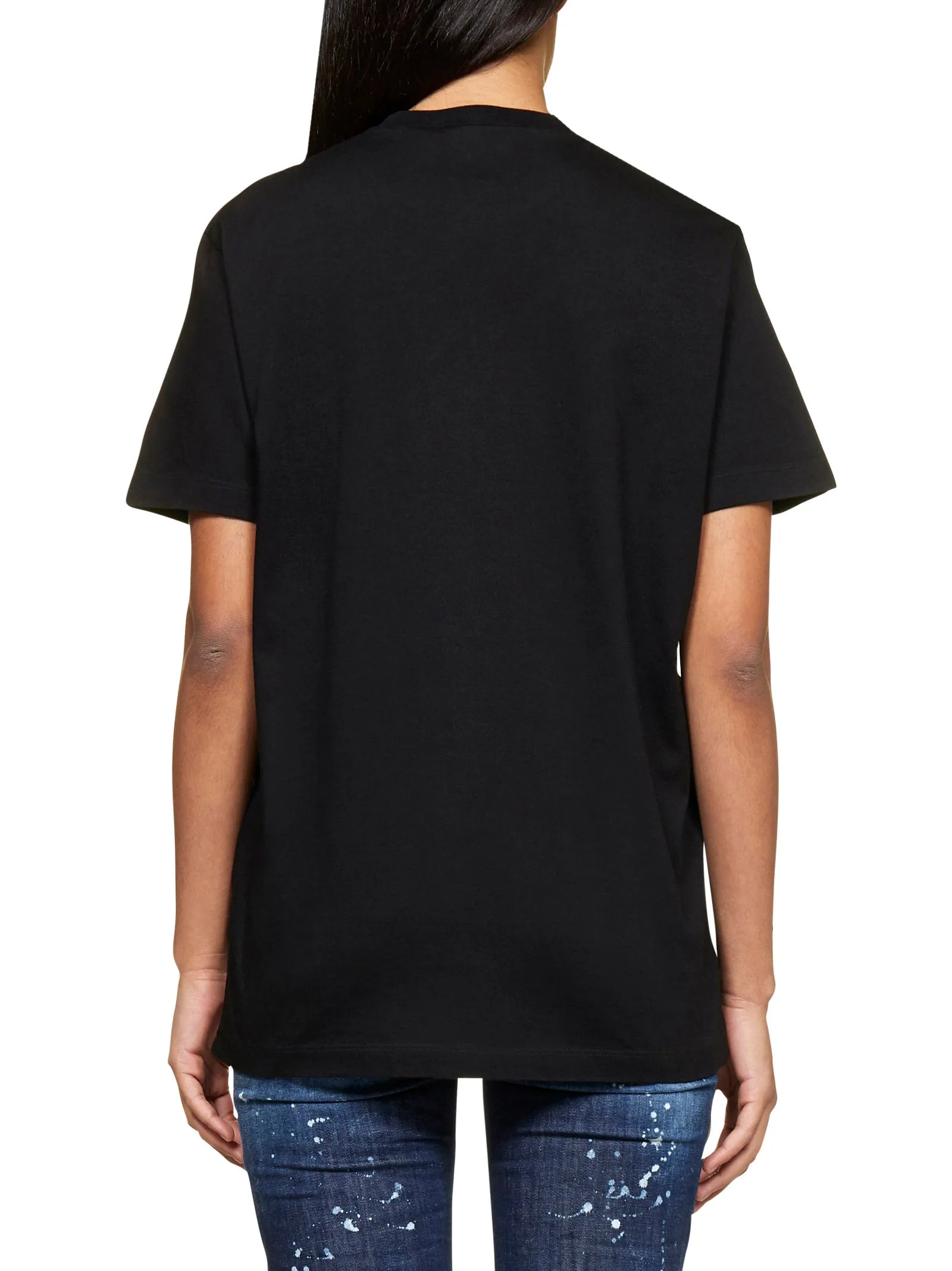 Dsquared2 Logo Spray Print T-Shirt