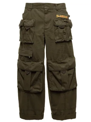 Dsquared2 Oversized Military Cargo Pants