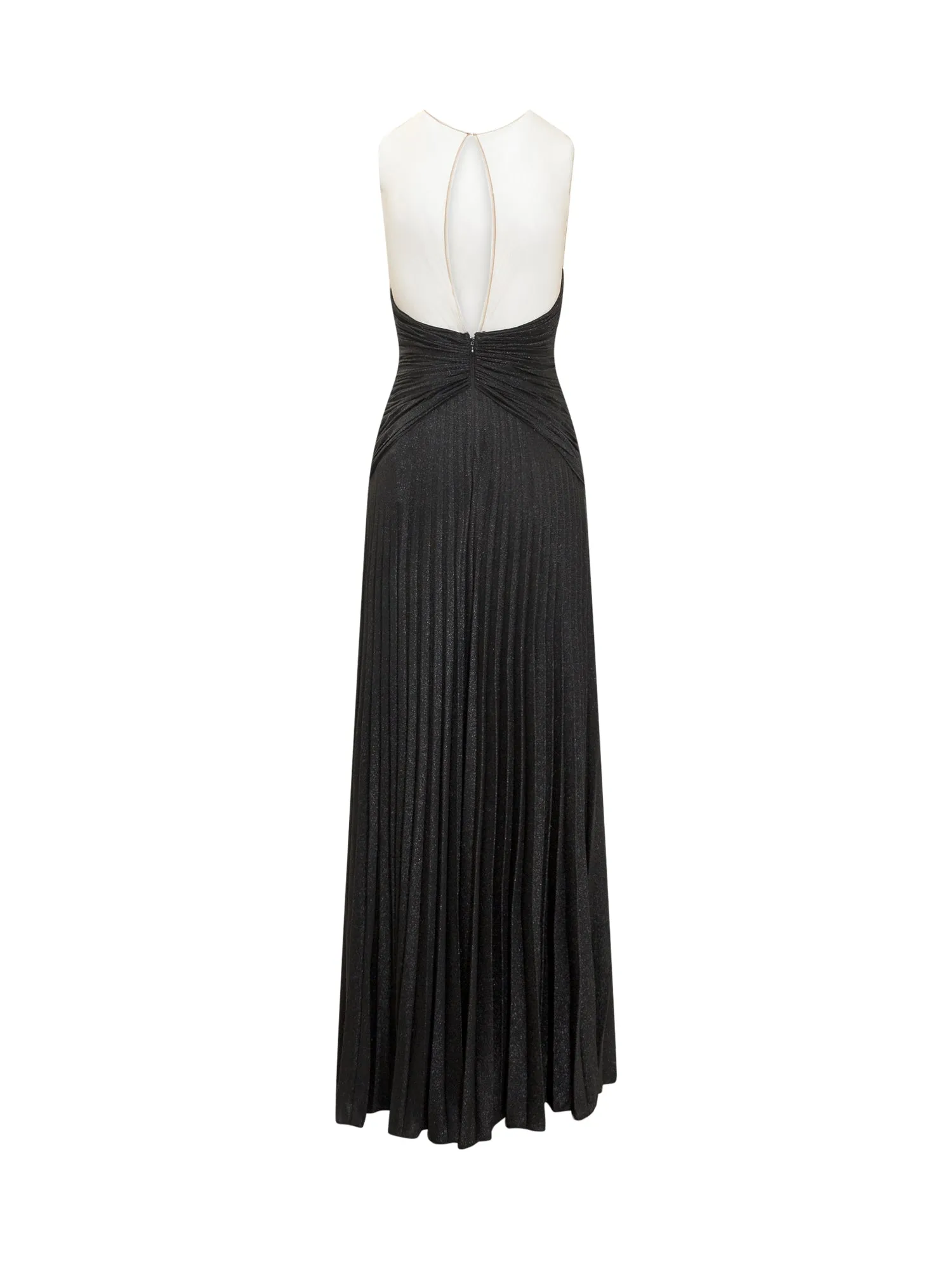 Elisabetta Franchi Sweetheart-Neck Slit Dress
