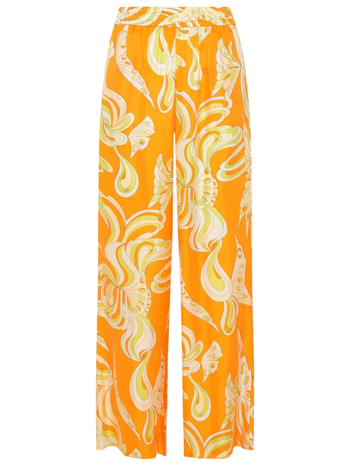 Emilio Pucci Farfalle Printed Wide-Leg Pants
