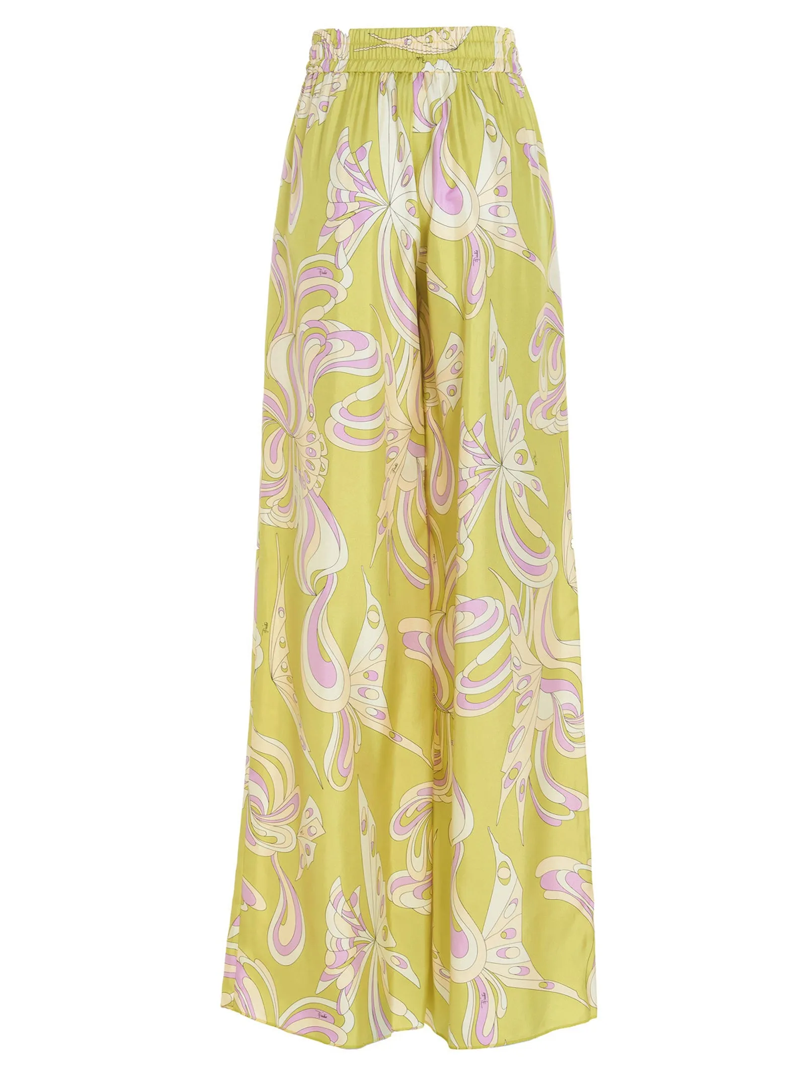 Emilio Pucci Farfalle Printed Wide-Leg Pants