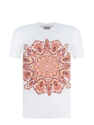Etro Graphic Print Crewneck T-Shirt