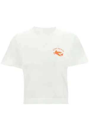 Etro Logo Printed Cropped T-Shirt