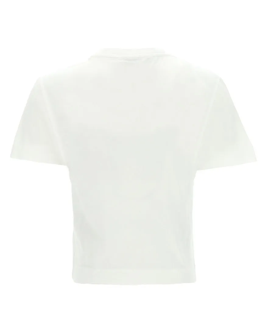 Etro Logo Printed Cropped T-Shirt