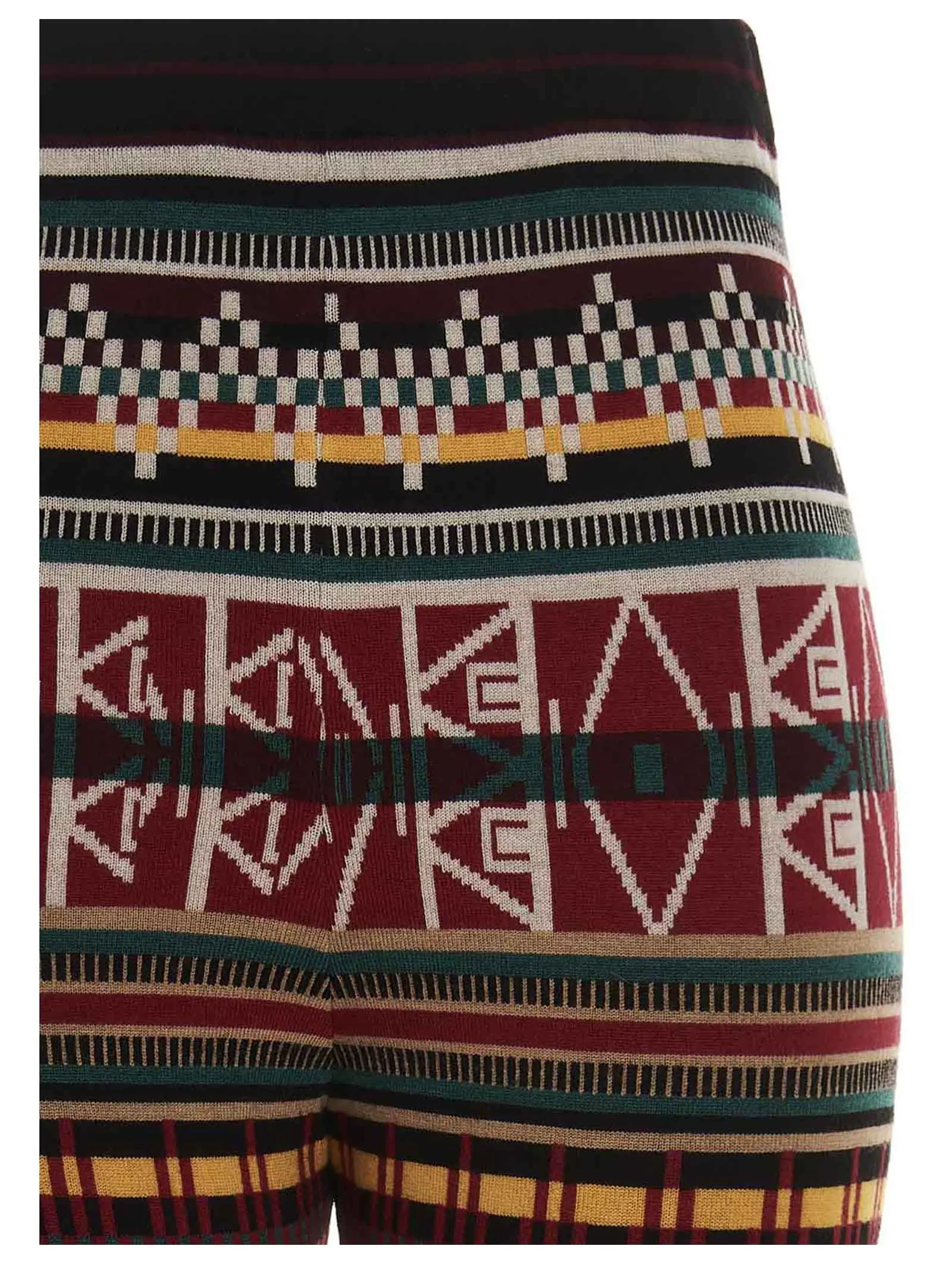 Etro Long Beach Geometric Stripe Printed Leggings