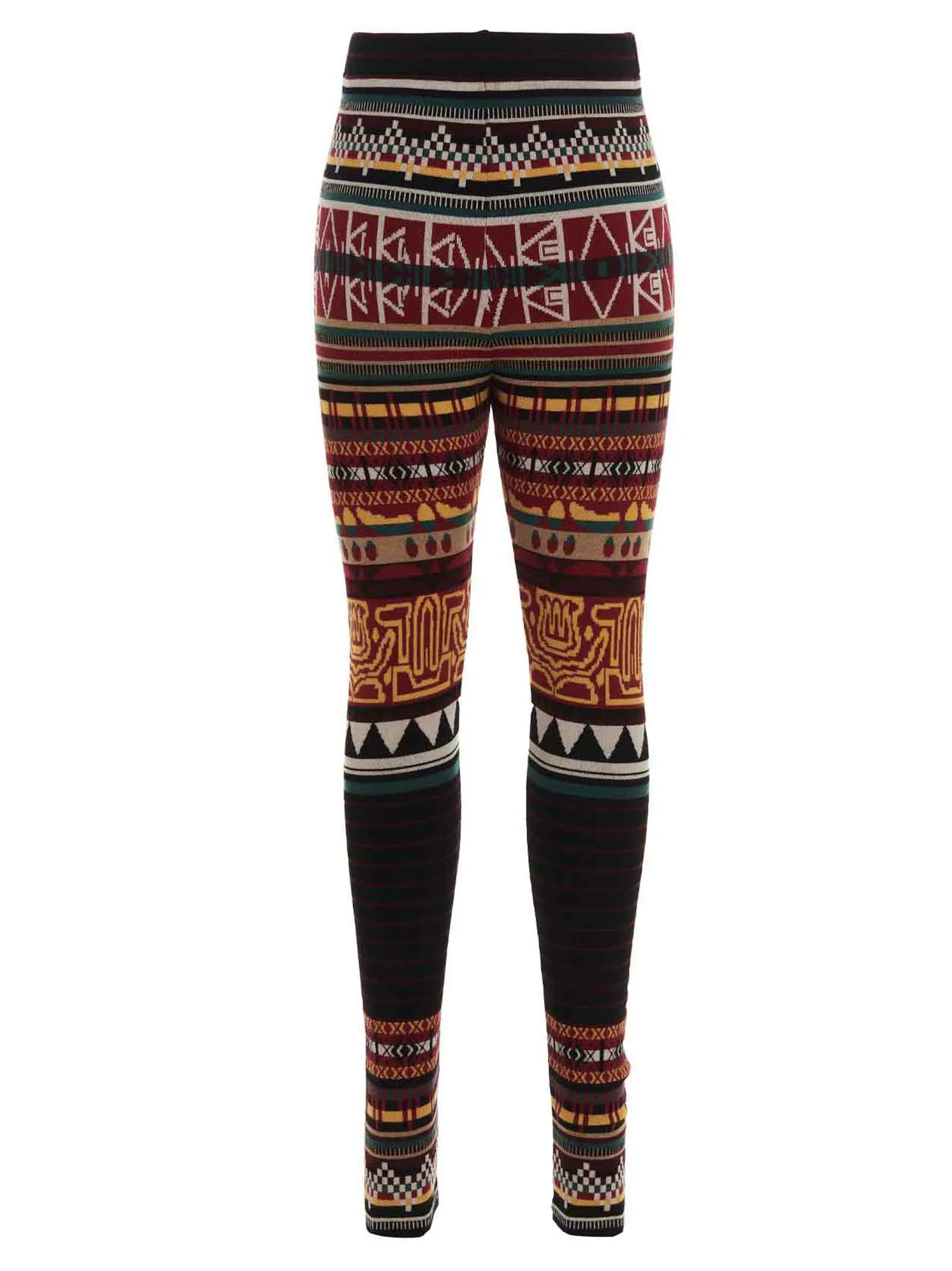 Etro Long Beach Geometric Stripe Printed Leggings