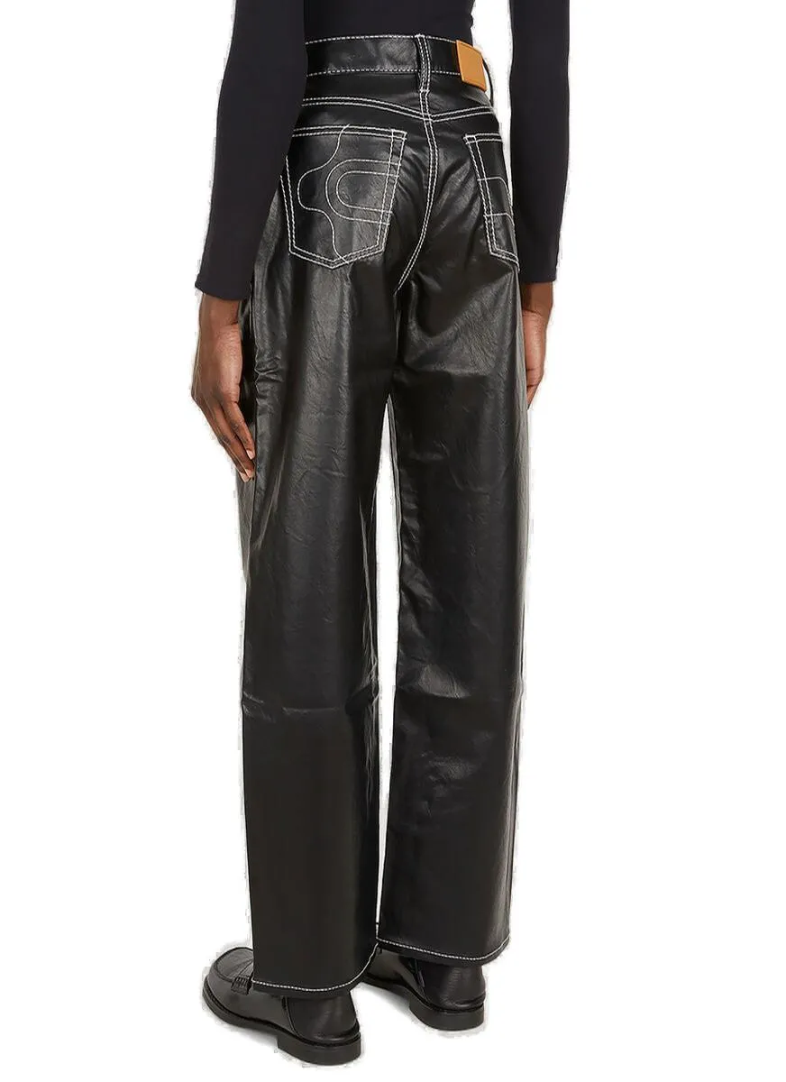 Eytys High Waisted Wide Leg Pants