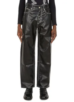 Eytys High Waisted Wide Leg Pants