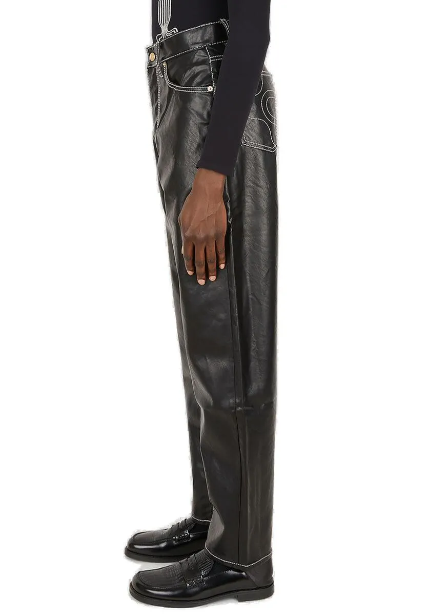 Eytys High Waisted Wide Leg Pants