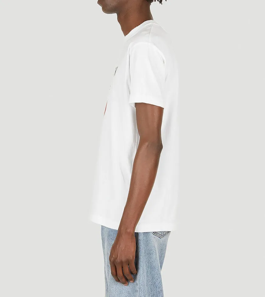 Eytys Jay Education Logo Printed Crewneck T-Shirt