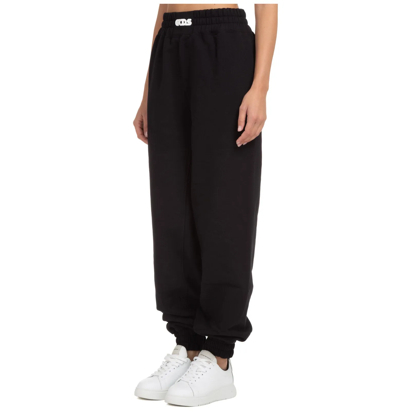 GCDS Logo Detailed High Waist Track Pants