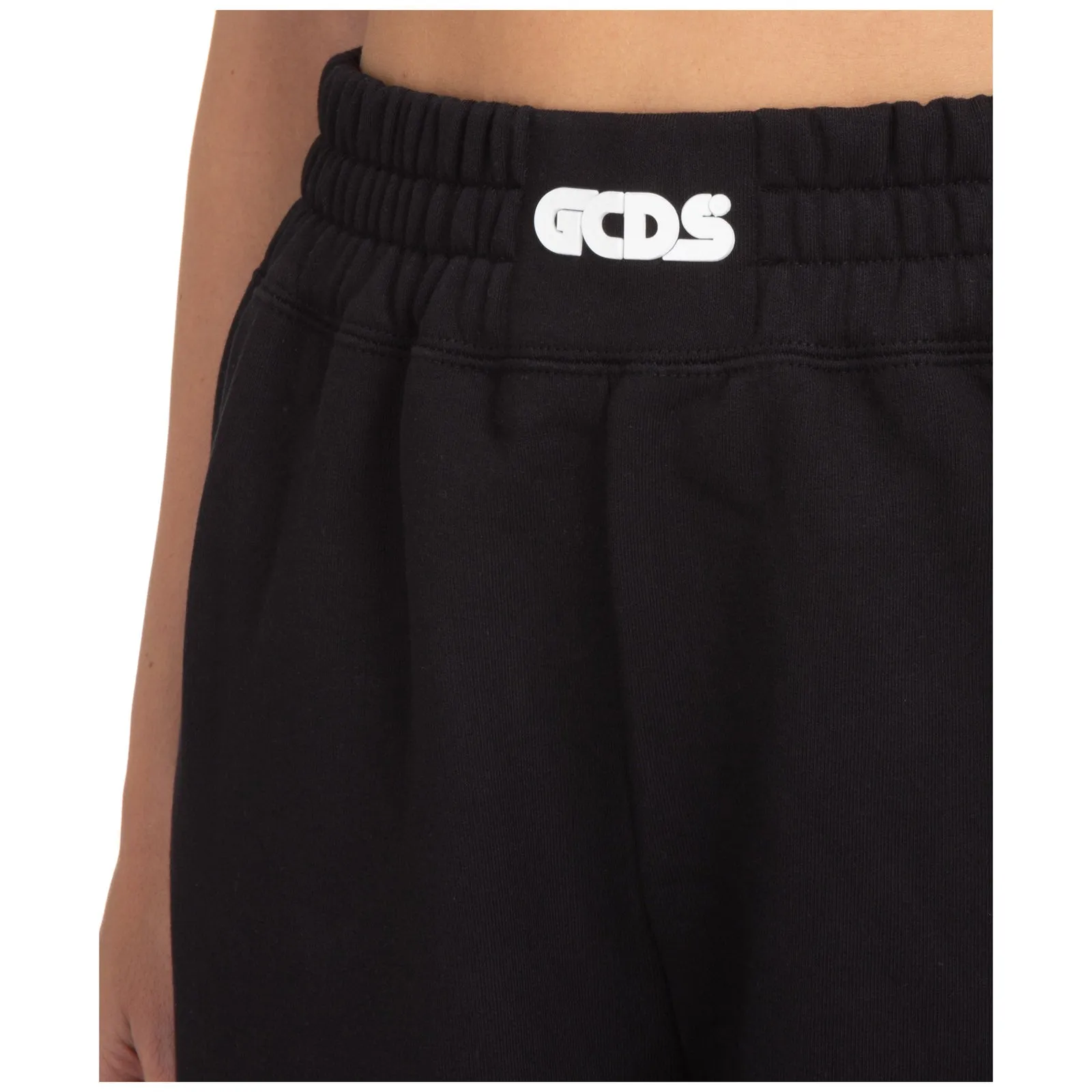 GCDS Logo Detailed High Waist Track Pants