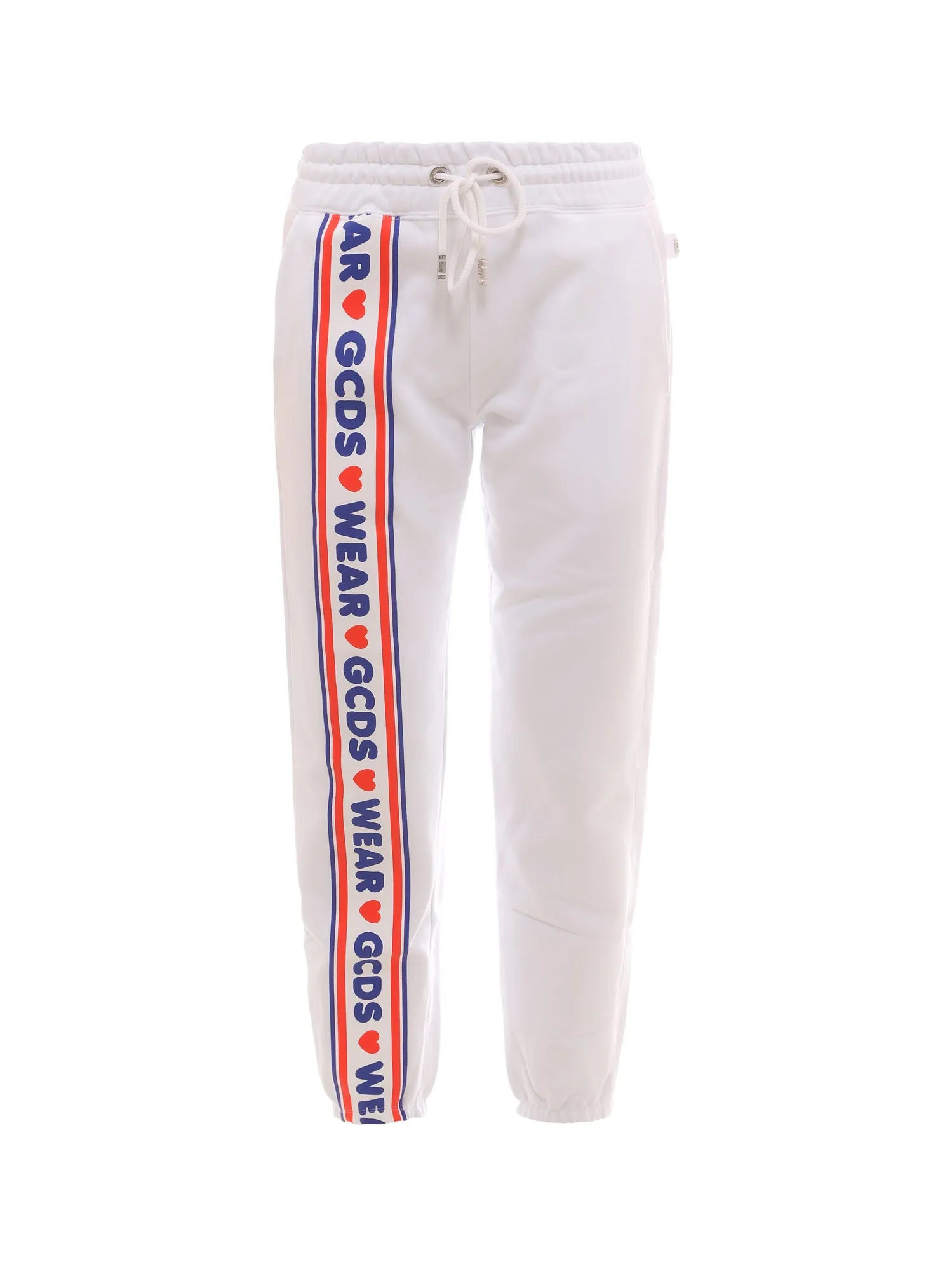 GCDS Logo Printed Drawstring Track Pants