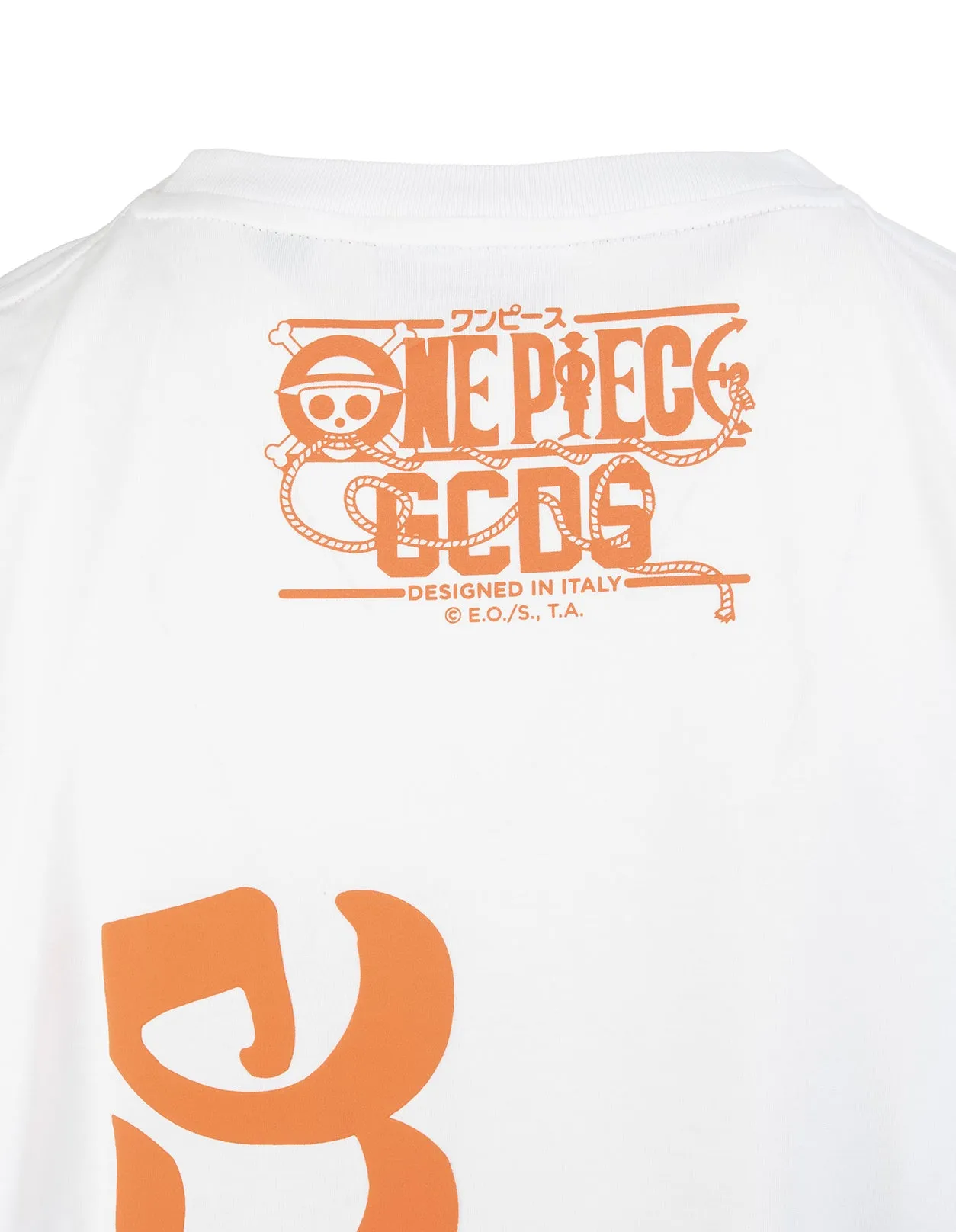GCDS One Piece Graphic Printed Crewneck T-Shirt