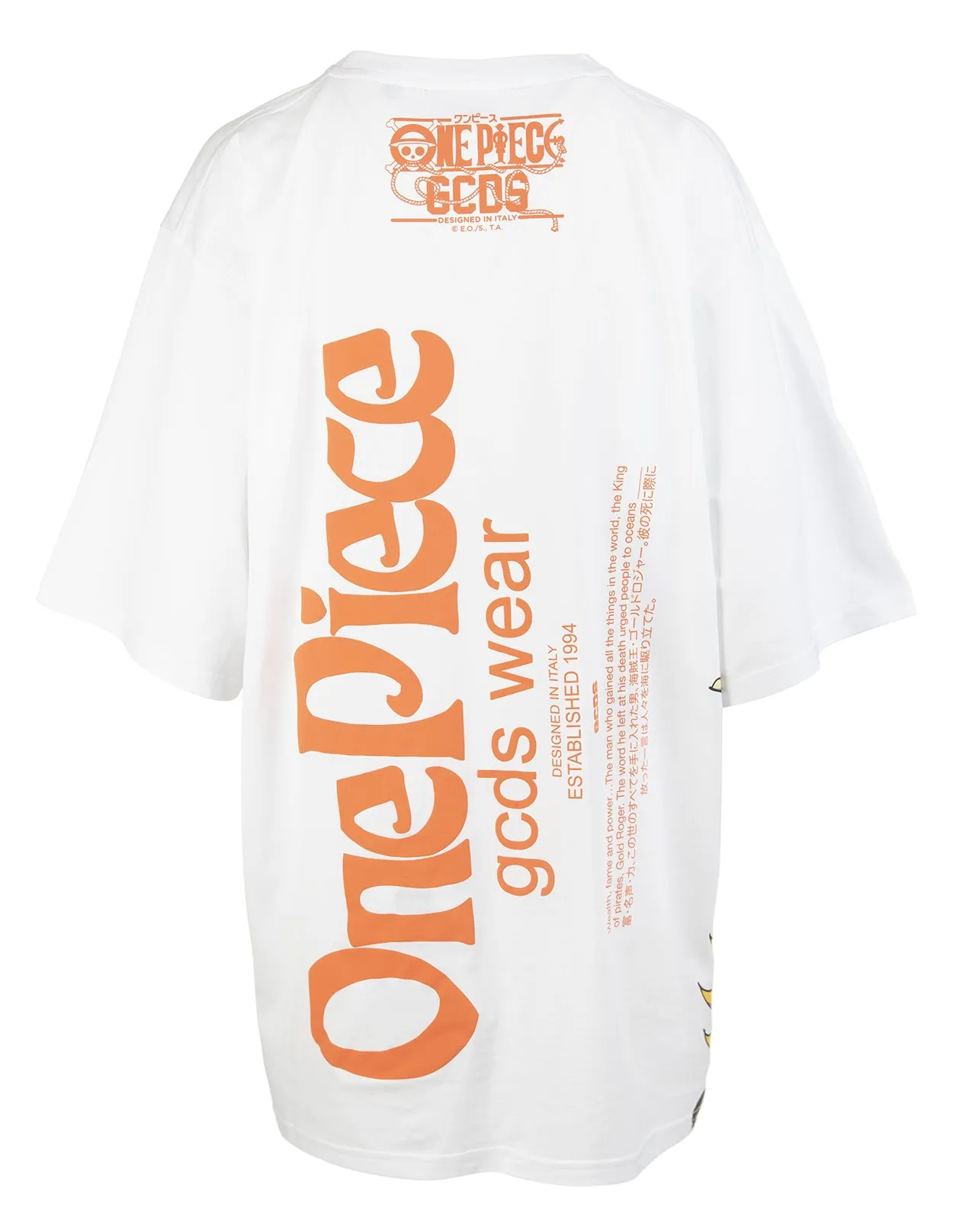 GCDS One Piece Graphic Printed Crewneck T-Shirt