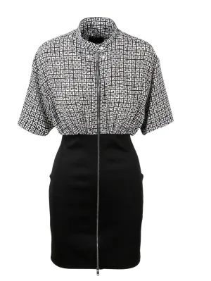Givenchy 4G Motif Zip-Up Dress