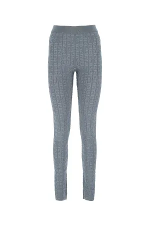 Givenchy Zipped Logo Motif Leggings