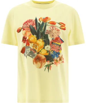Golden Goose Deluxe Brand Flower Print Crewneck T-Shirt