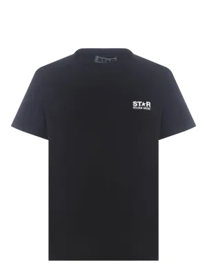 Golden Goose Deluxe Brand Logo Printed Crewneck T-Shirt