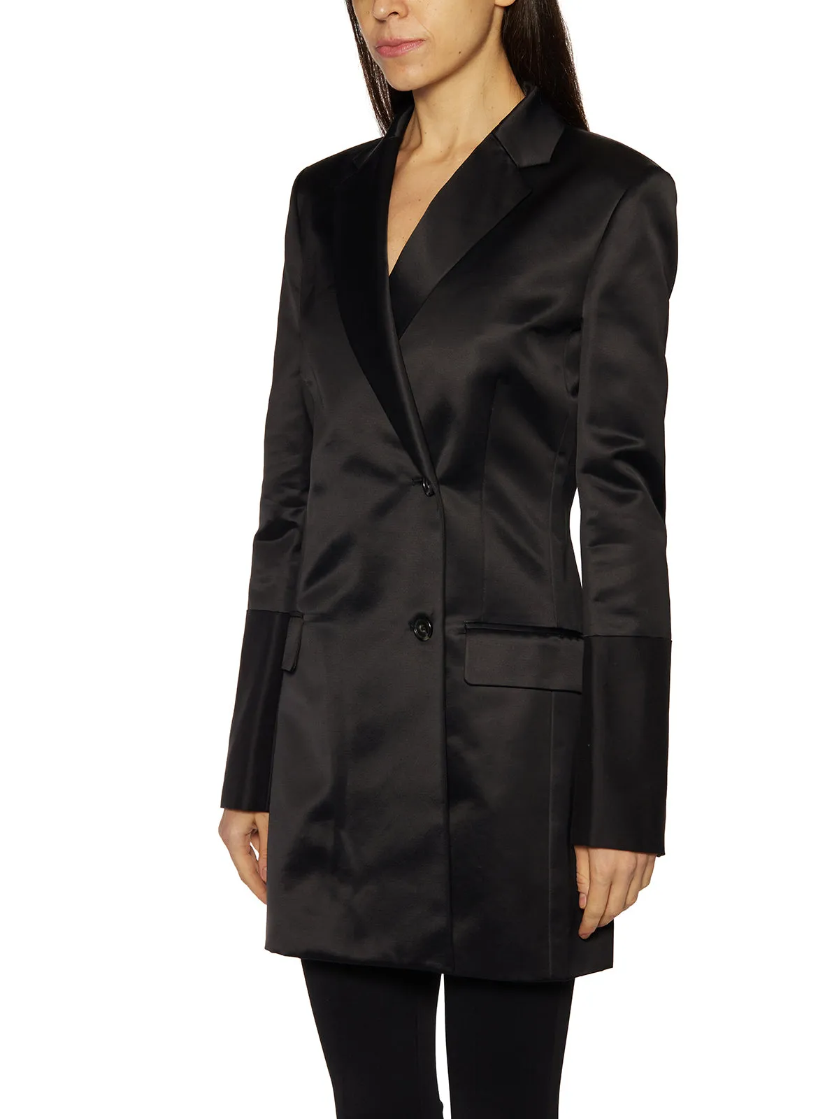 Helmut Lang Double Breasted Blazer Dress