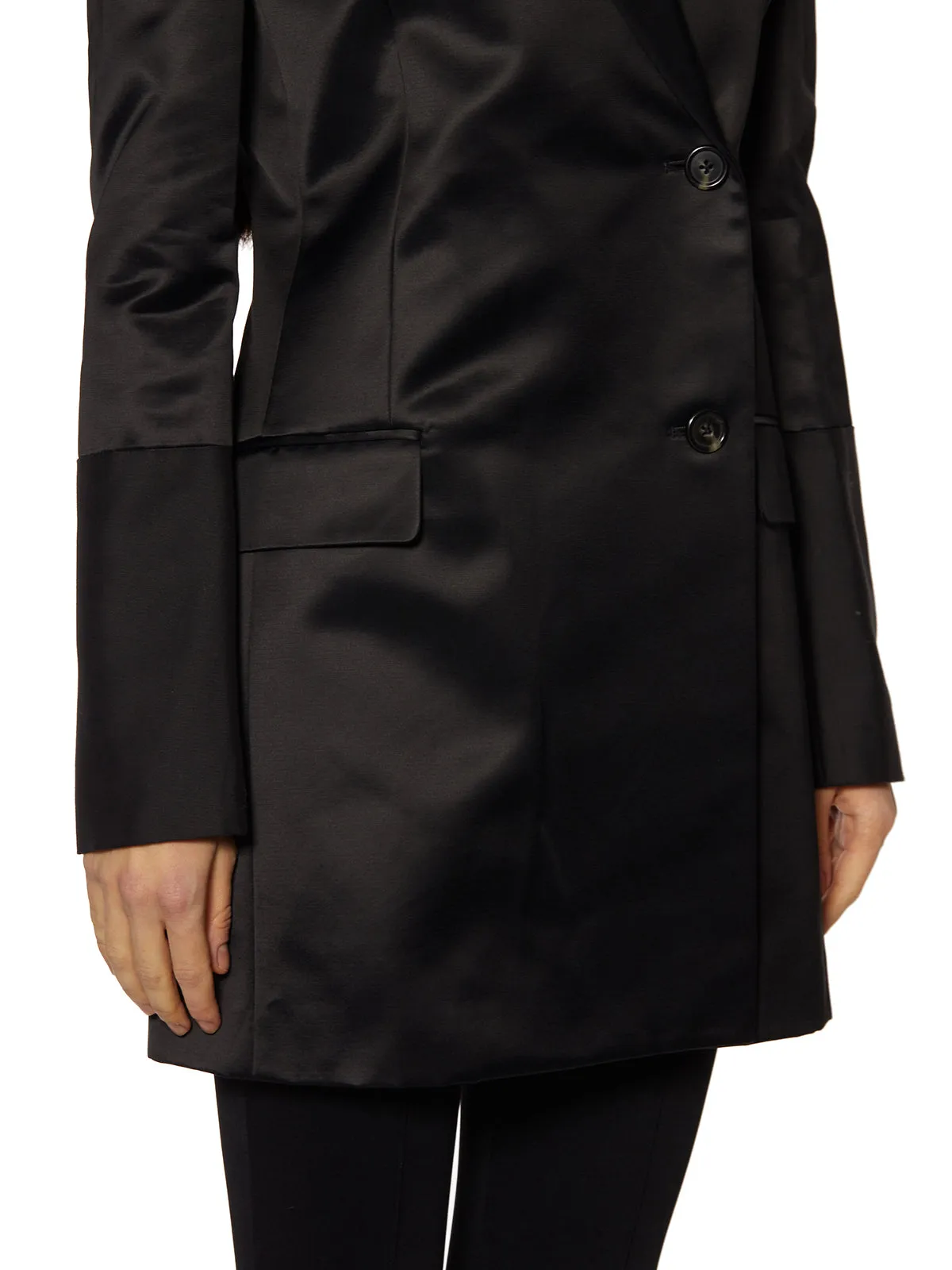 Helmut Lang Double Breasted Blazer Dress