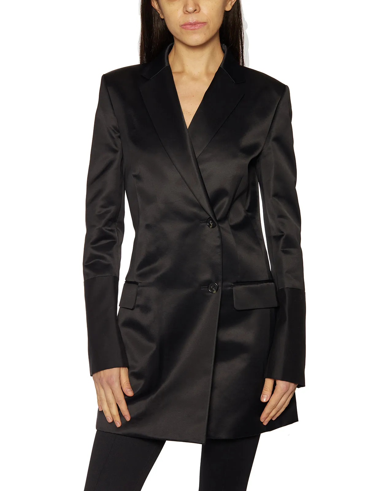 Helmut Lang Double Breasted Blazer Dress