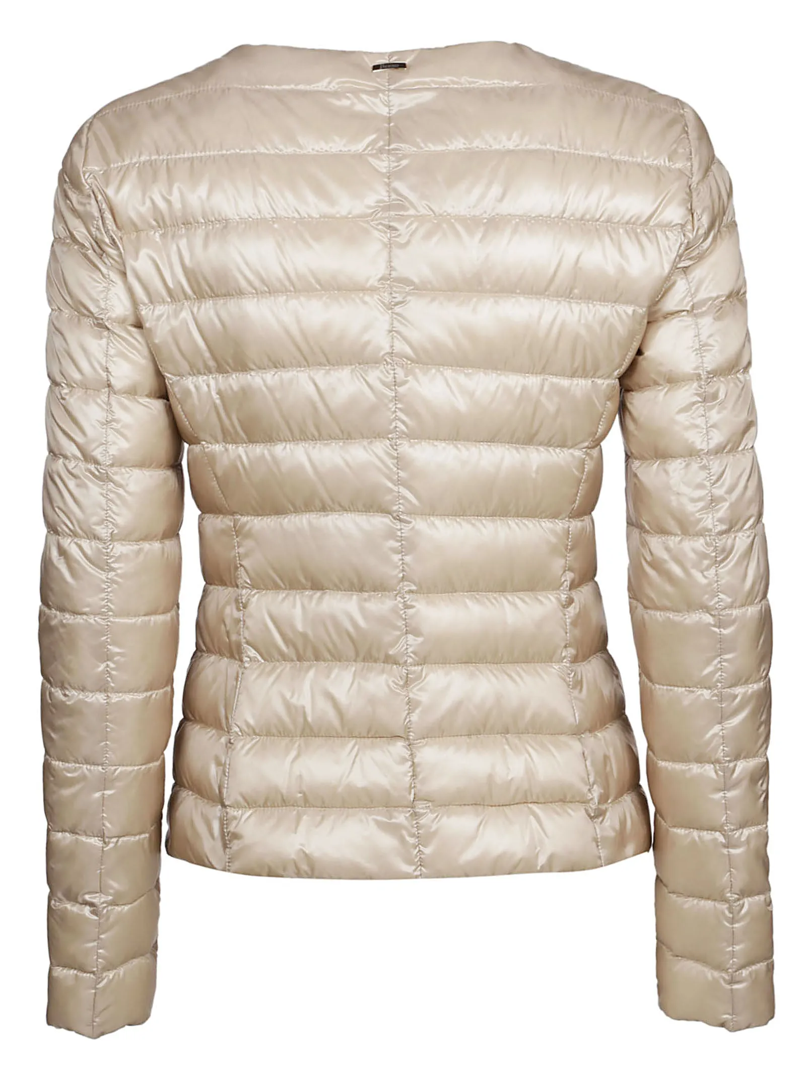 Herno Buttoned Crewneck Padded Jacket