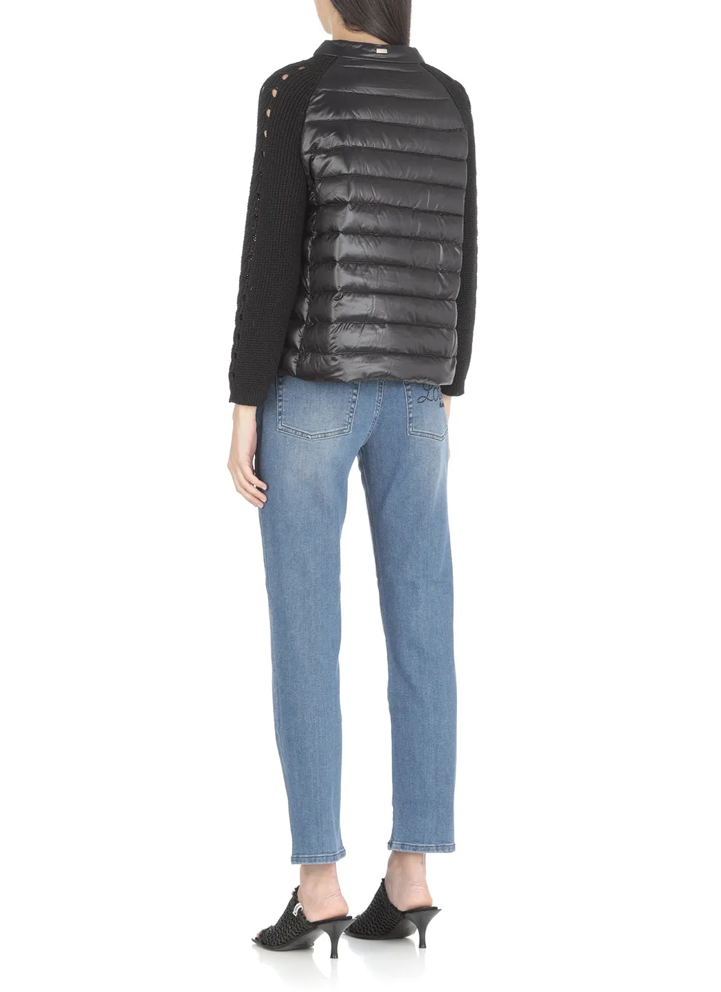 Herno Buttoned Long-Sleeved Padded Jacket