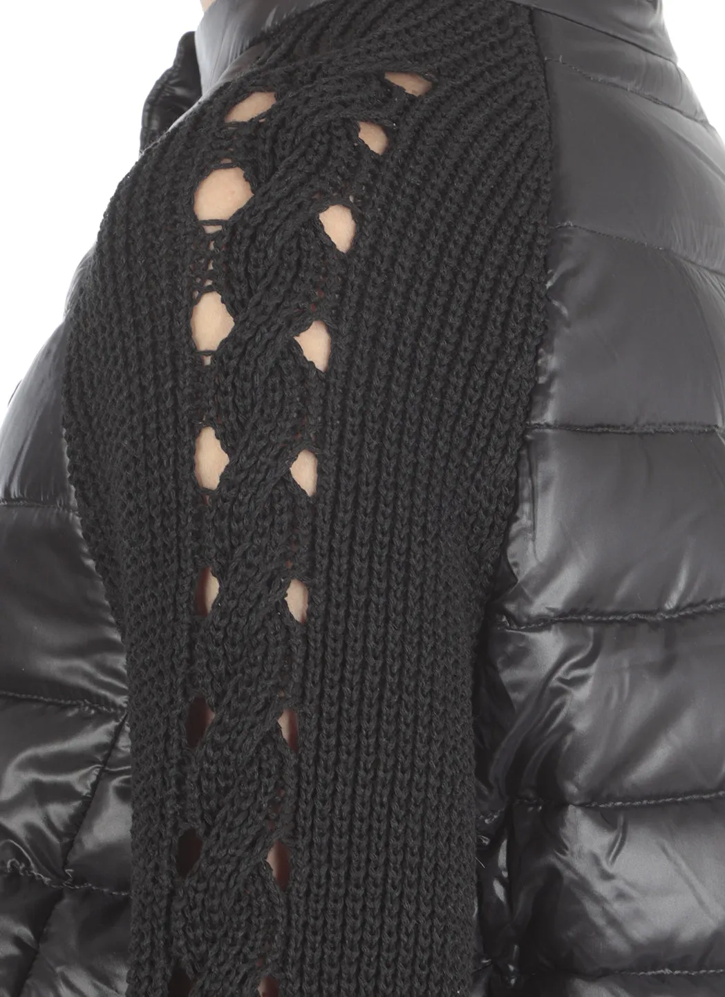 Herno Buttoned Long-Sleeved Padded Jacket